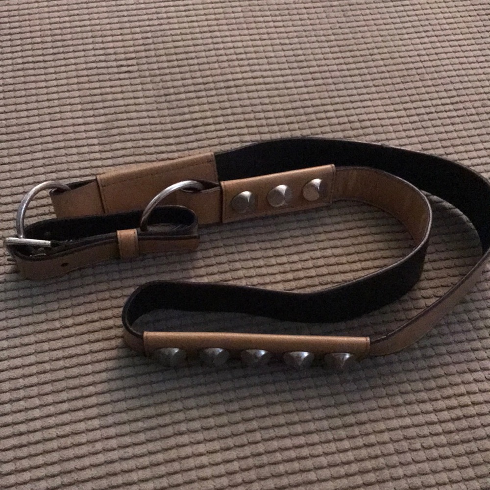 YSL LEATHER BELT